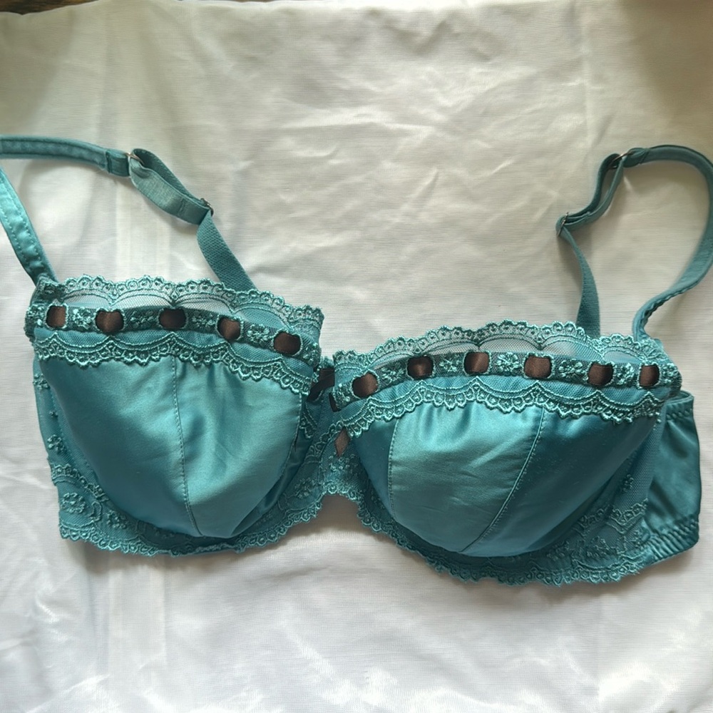 Gorgeous Panache Harlequin Lingerie Satin Bra